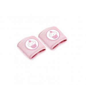 Genunchiere de protectie pentru bebelusi BabyJem Cupcake (Culoare: Roz)