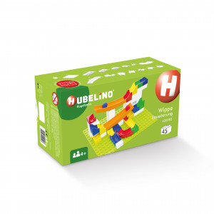 Jucarie copii Marble Run Hubelino - extensie balansoar (45 piese) - Img 4