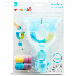 Munchkin Set Jucarie De Baie Si 12 Tablete - Colour Mix Lab 36L+ - Img 6