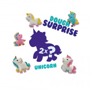 Plastilina colorata pentru copii cu unicorni surpriza - Img 2