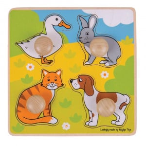 Primul meu puzzle - animale de companie - Img 1