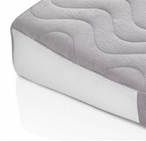 Salteluta pozitionator pentru bebelusi BabyJem Reflux Pillow (Culoare: Gri)