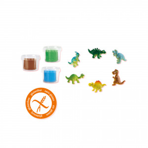 Set creativ pentru copii - Lumea dinozaurilor din plastilina (geanta tematica) - Img 3