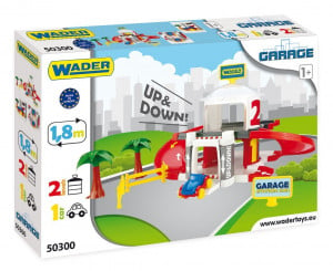 Set garaj de construit Wader cu doua etaje si lift