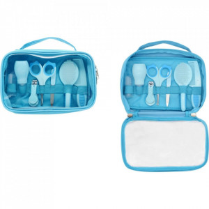 Set ingrijire unghii copii cu 7 piese BabyJem (Culoare: Bleu)