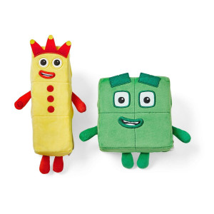 Set mascote din plus Numberblocks - Trei & Patru - Img 1