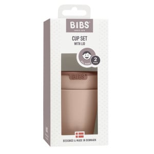 BIBS - Set 2 pahare pentru bebe, Blush - Img 2