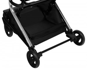 Carucior sport pliabil Skiddou Mikkeli Onyx, ultracompact pentru calatorii, Negru