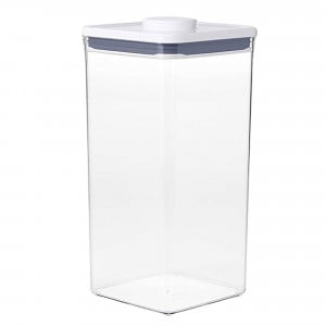 Caserola patrata, plastic, 16 x 16 x 32 cm, 5,7L - OXO - Img 1