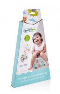 Olita pliabila/portabila pentru calatorie BabyJem Carton Travel Potty