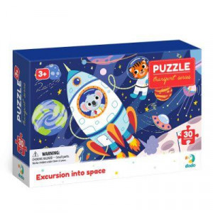 Puzzle - Calatorie prin spatiu (30 piese) - Img 1