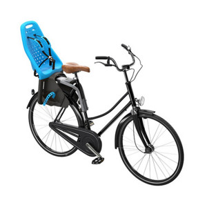 Scaun pentru copii, cu montare pe bicicleta in spate - Thule Yepp Maxi Frame mounted, Blue - Img 4