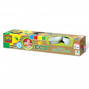 Set acuarele pentru degete 4 culori ECO - Img 1