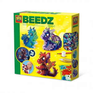 Set creativ Beedz - Margele de calcat Dragoni 3D Glow in the Dark - Img 1