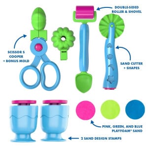 Set nisip kinetic cu accesorii - Playfoam™ - Img 2