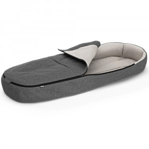 Thule Footmuff - Sac de dormit pentru copil, culoare Grey Melanj - Img 1