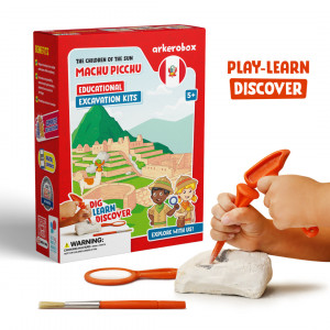 Arkerobox - Set arheologic educational si puzzle 3D, Machu Picchu - Img 1