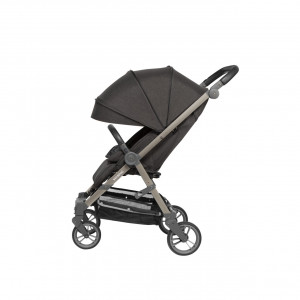 Carucior sport pliabil Skiddou Mell Onyx, ultracompact pentru calatorii, Negru