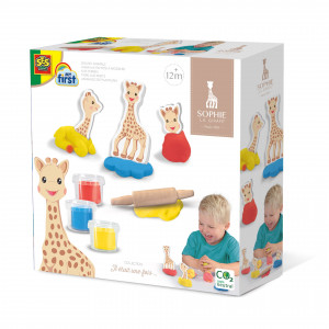 Girafa Sophie - Animale din plastilina - Img 1