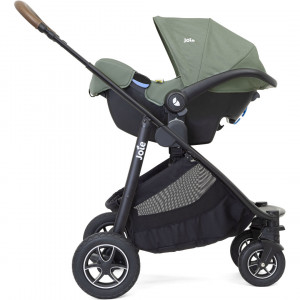 Joie - Scoica auto pentru copii Joie i-Snug, 40-75 cm Laurel, testata ADAC, certificata R129 si testata Suplimentar la impact lateral, frontal si din spate - Img 2