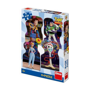 Puzzle 4 in 1 - TOY STORY 4 (4 x 54 piese) - Img 1