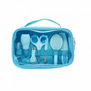 Set ingrijire unghii copii cu 7 piese BabyJem (Culoare: Bleu)