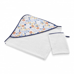 Set prosop si manusa de baie 72x72 cm BabyJem (Model: Zoo)