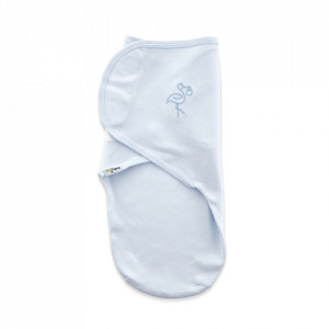 Sistem de infasare din bumbac 0-3 luni BabyJem Swaddle (Culoare: Somon)