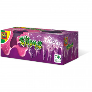 Slime colorat cu sclipici pentru copii (2x 120 gr.) - Img 1