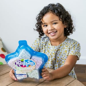 Spuma de modelat cu sclipici Playfoam™ - Steluta - Img 3