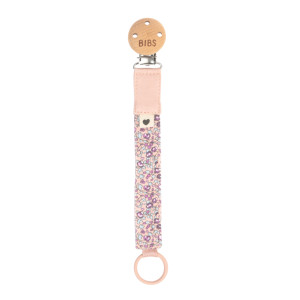 BIBS x LIBERTY - Lantisor clip pentru suzeta, Eloise Blush - Img 1