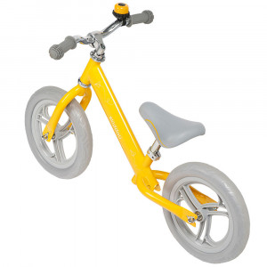 Bicicleta fara pedale Nils, Skiddou, Galben