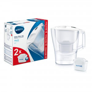 Cana filtranta BRITA Aluna 2,4L + 2 filtre Maxtra+ (white) - Img 2