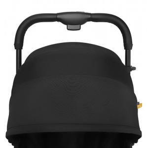 Carucior sport pliabil Skiddou Mikkeli Onyx, ultracompact pentru calatorii, Negru