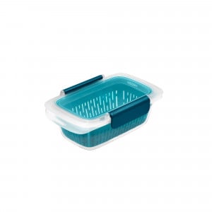 Caserola, cu strecuratoare, plastic, 17,8 x 11,4 cm, "Prep&Go" - OXO - Img 1