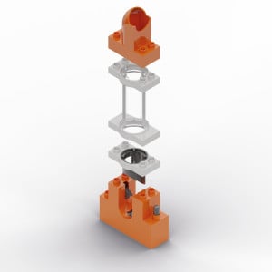 Jucarie copii Marble Run Hubelino - extensie lift pentru bile (24 piese) - Img 4