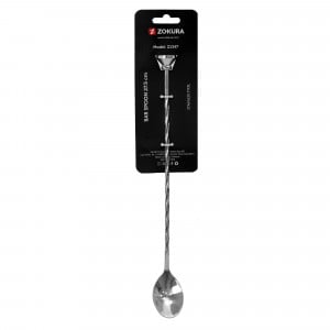 Lingura cocktail, inox, 27,5cm - Zokura - Img 3