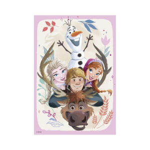 Puzzle 2 in 1 - Anna si Elsa (2 x 77 piese) - Img 4