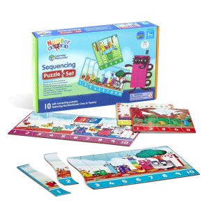 Puzzle - Exersam numaratul de la 1 -20 - Numberblocks - Img 1