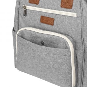 Rucsac multifunctional mamici Skiddou Astrid, Normandic Dream, Gri