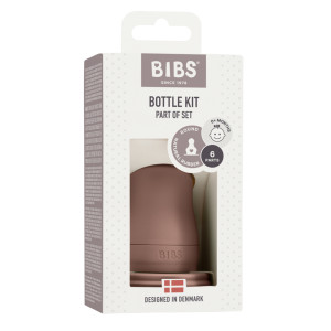 BIBS - Kit pentru set complet biberon din sticla anticolici, Woodchuck - Img 2