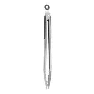 Cleste inox pentru gratar 35 cm - Zokura - Img 1