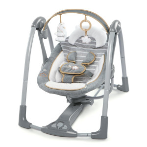 Ingenuity - Leagan portabil Swing 'n Go Portable Swing™ - Bella Teddy™ - Img 6