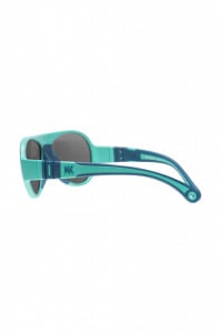 Ochelari de soare pentru copii MOKKI Click & Change, protectie UV, bleu, 2-5 ani, set 2 perechi