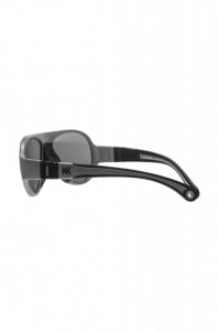 Ochelari de soare pentru copii MOKKI Click & Change, protectie UV, negru, 2-5 ani, set 2 perechi