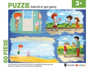 Puzzle - Adevarul gol-golut (60 piese) - Img 2