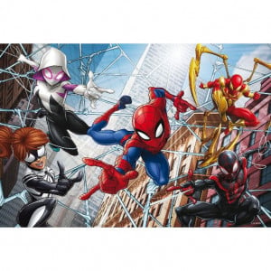 Puzzle de colorat - Aventurile lui Spiderman (60 de piese) - Img 2