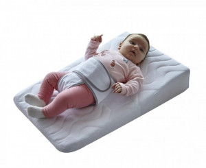 Salteluta pozitionator pentru bebelusi BabyJem Reflux Pillow (Culoare: Gri)