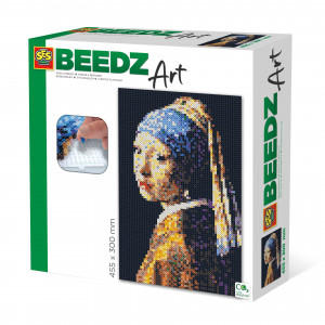 Set margele de calcat Beedz Art - Fata cu un cercel de perla - Img 1