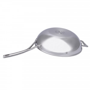 Tigaie wok antiaderenta 3-ply, inox, 30 cm/5 l - Zokura - Img 3